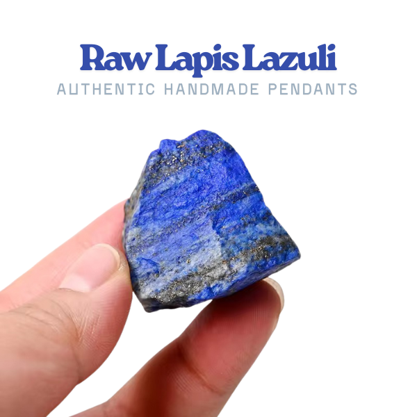 Raw Lapis Lazuli Pendant #LLRC23356 - Image 2